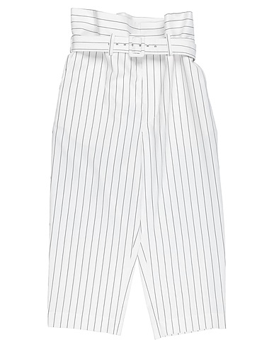 .TESSA Casual pants White 92% Cotton, 8% Elastane