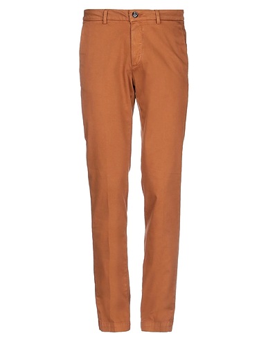 TRUE NYC® Casual pants Camel 97% Cotton, 3% Elastane