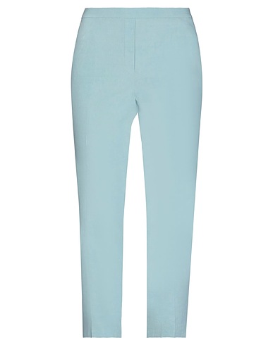 THEORY Casual trouser Sky blue 62% Linen, 36% Viscose, 2% Elastane