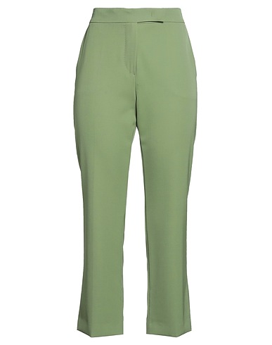 MAX MARA Dress pants VERDE CHIARO 100% Virgin Wool