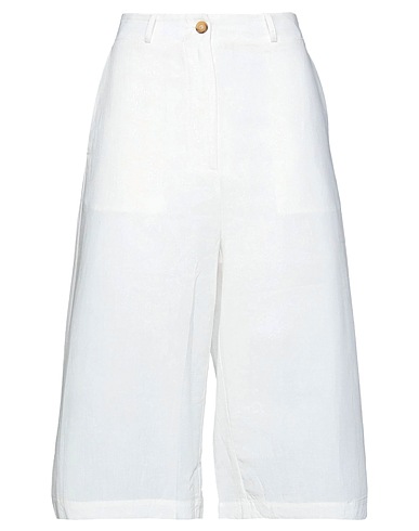 SUOLI Pantalone Bianco 69% Cotone, 31% Canapa