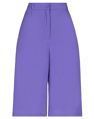 SUOLI Shorts & Bermuda Purple 97% Cotton, 3% Elastane