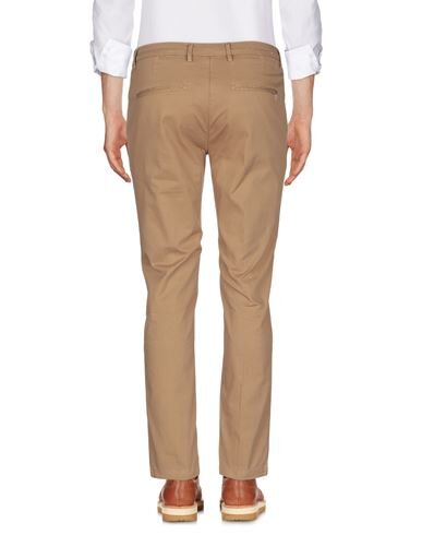 Shop Yan Simmon Man Pants Sand Size 40 Cotton, Elastane In Beige