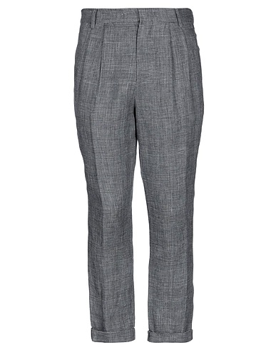 BRUNELLO CUCINELLI Casual trouser Lead 100% Linen