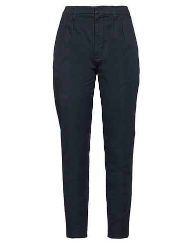 DONDUP Casual trouser Midnight blue 96% Cotton, 4% Elastane