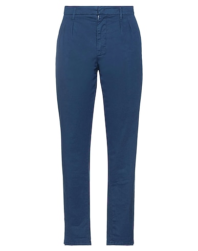 DONDUP Casual trouser Blue 96% Cotton, 4% Elastane