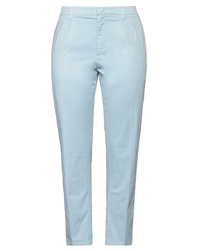 DONDUP Casual pants Sky blue 96% Cotton, 4% Elastane