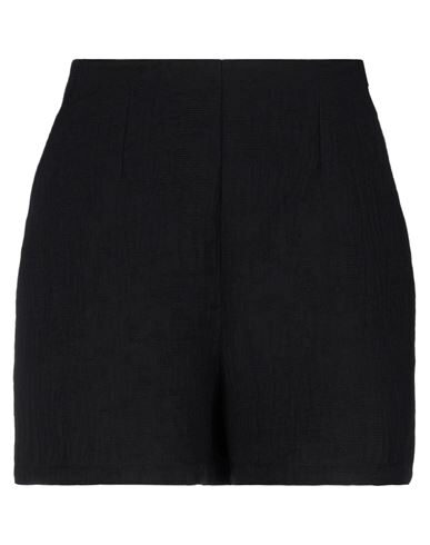 L'AUTRE CHOSE L' AUTRE CHOSE WOMAN SHORTS & BERMUDA SHORTS BLACK SIZE 8 VISCOSE, POLYAMIDE,13524691IA 3