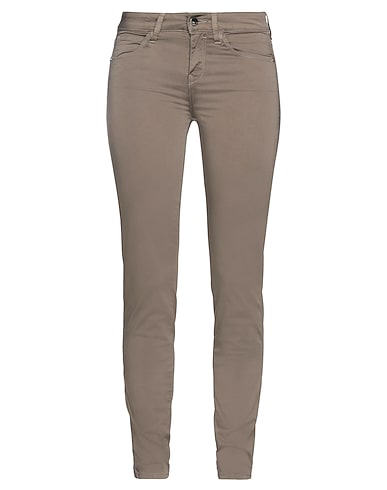 KAOS JEANS Casual trouser VERDE MILITARE 98% Cotton, 2% Elastane