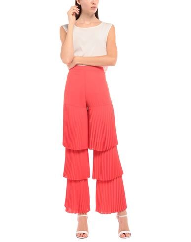 Shop Cristinaeffe Woman Pants Red Size 6 Polyester