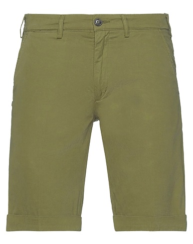 40WEFT Shorts & Bermuda Military green 100% Cotton