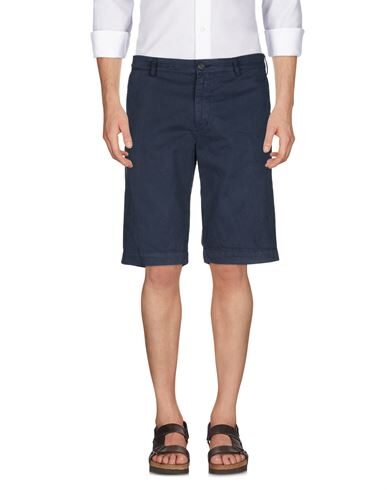 Shop 40weft Man Shorts & Bermuda Shorts Midnight Blue Size 28 Cotton