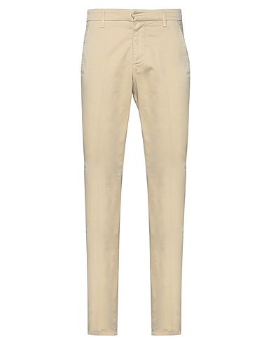 DONDUP Casual trouser Beige 97% Cotton, 3% Elastane