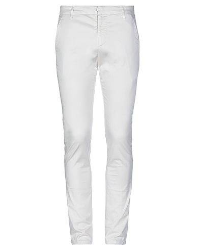 DONDUP Pantalon Ivoire 97% Coton, 3% Élasthanne