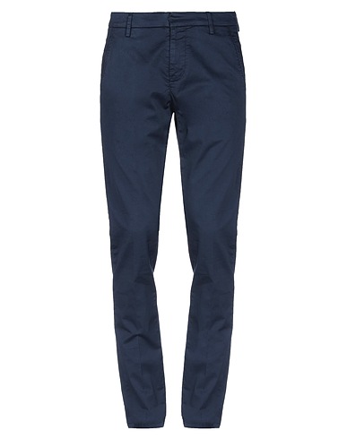 DONDUP Casual trouser Midnight blue 97% Cotton, 3% Elastane