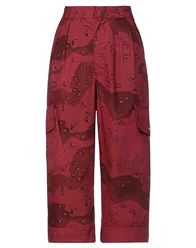 GRAZIE Casual trouser Burgundy 70% Cotton, 30% Polyamide