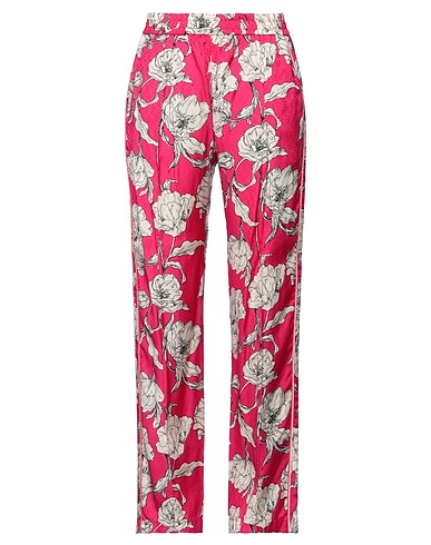 SEVENTY VENEZIA Casual trouser Magenta 100% Viscose