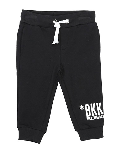 BIKKEMBERGS Pantalone Nero 100% Cotone