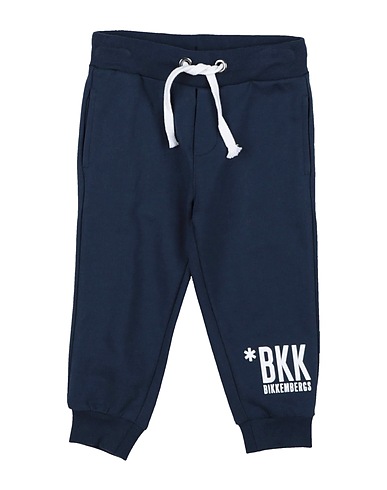 BIKKEMBERGS Casual trouser Midnight blue 100% Cotton
