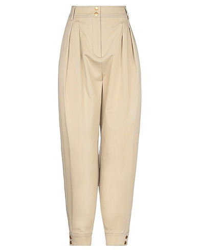 ALBERTA FERRETTI Pantalone Beige 97% Cotone, 3% Elastan