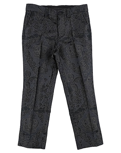 DOLCE&GABBANA Casual trouser Black 100% Polyester