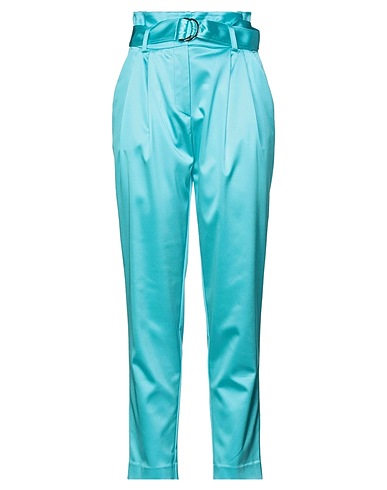 P.A.R.O.S.H. Casual pants Azure 48% Acetate, 45% Polyamide, 7% Elastane