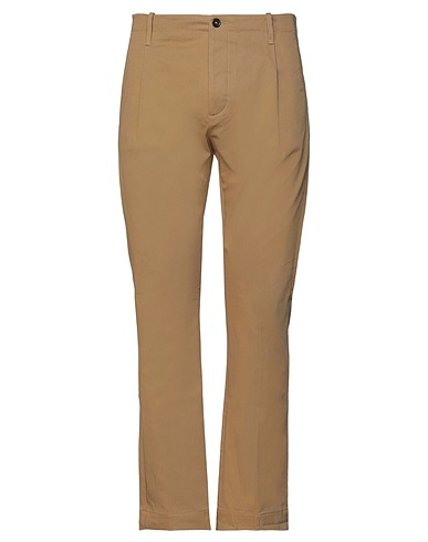NINE IN THE MORNING Casual trouser Camel 97% Cotton, 3% Elastane