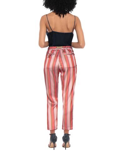 Shop White Sand 88 White Sand Woman Pants Salmon Pink Size 0 Acetate, Viscose