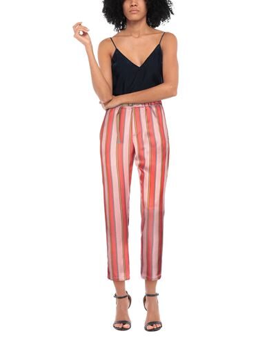 Shop White Sand 88 White Sand Woman Pants Salmon Pink Size 0 Acetate, Viscose