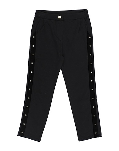 LIU •JO Casual trouser Black 95% Cotton, 5% Elastane