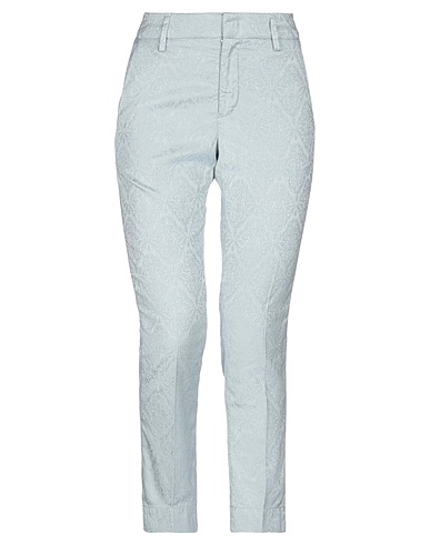 DONDUP Casual trouser Light grey 50% Cotton, 45% Viscose, 5% Elastane