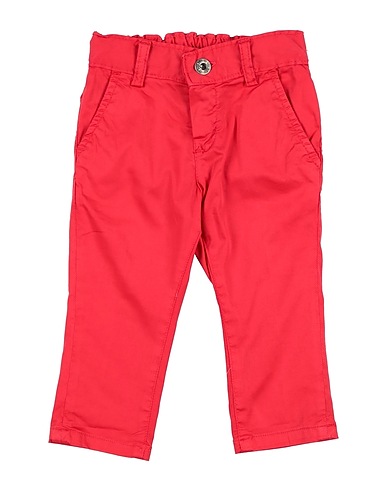 MANUELL & FRANK Casual trouser Red 97% Cotton, 3% Elastane
