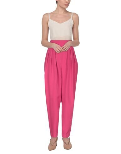 Shop Actualee Woman Pants Fuchsia Size 6 Polyester, Elastane In Pink