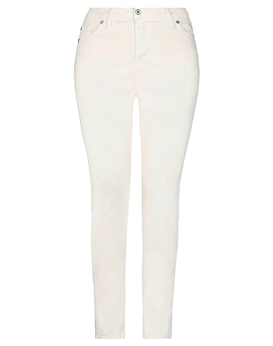 PLEASE Casual trouser Ivory 87% Cotton, 10% Polyester, 3% Elastane