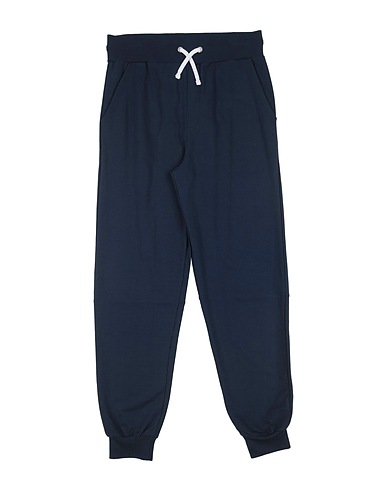 BIKKEMBERGS Casual trouser Midnight blue 100% Cotton