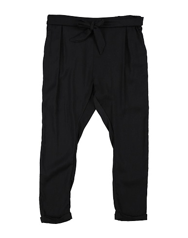 FRACOMINA MINI Casual trouser Black 100% Polyester