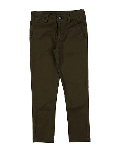 JOHN RICHMOND Casual trouser Military green 97% Cotton, 3% Elastane