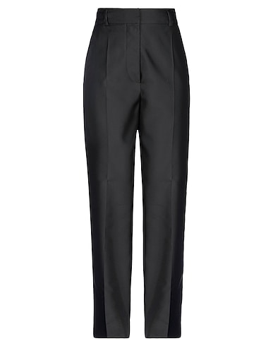 MARNI Casual trouser Black 62% Polyester, 38% Silk