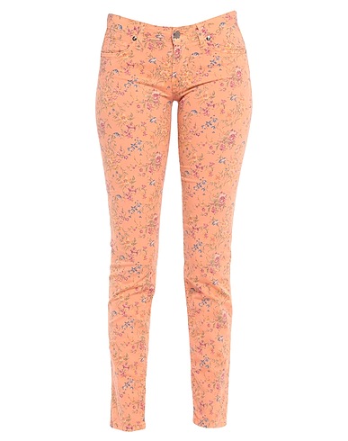 ROŸ ROGER'S Casual trouser Salmon pink 97% Cotton, 3% Elastane