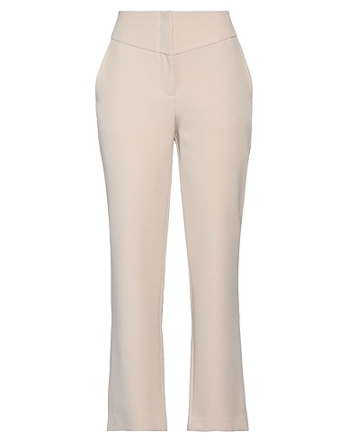 ATOS LOMBARDINI Casual trouser Beige 90% Polyacrylic, 10% Rubber
