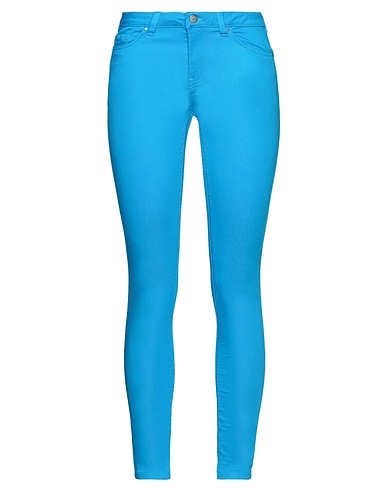 SH by SILVIAN HEACH Casual pants Azure 62% Cotton, 35% Polyester, 3% Elastane