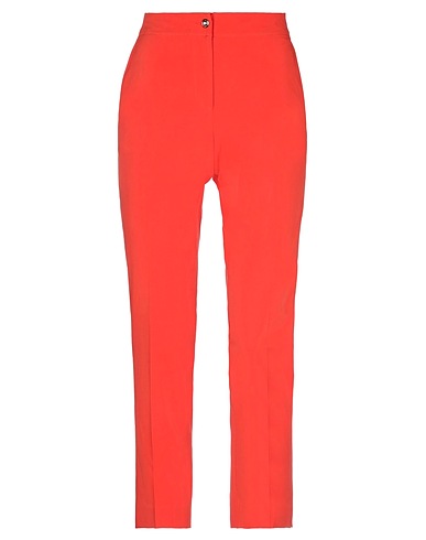 VDP VIA DELLE PERLE Casual trouser CLUB Orange 47% Cotton, 44% Polyamide, 9% Elastane