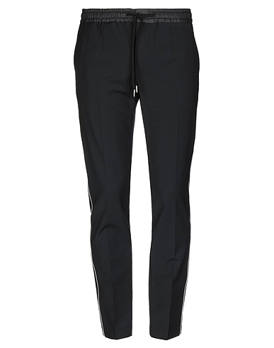 DOLCE&GABBANA Casual pants Black 50% Wool, 47% Polyester, 3% Elastane