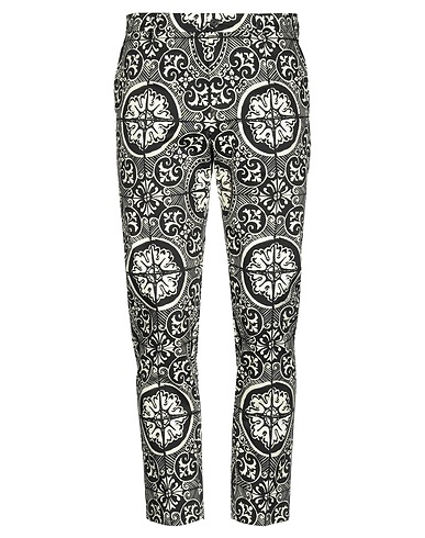 DOLCE&GABBANA Casual pants Black 97% Cotton, 3% Elastane