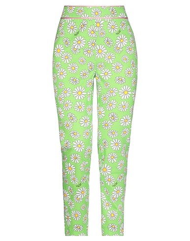 BOUTIQUE MOSCHINO パンツ ライトグリーン コットン 98% / ポリウレタン 2%