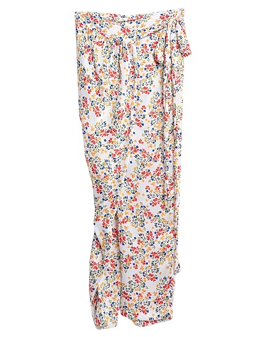 WEILI ZHENG Casual trouser White 100% Polyester