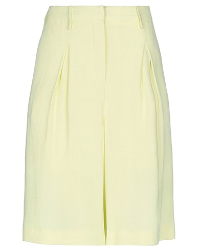 L' AUTRE CHOSE Shorts et Bermudas Jaune pastel 81% Acétate, 19% Viscose