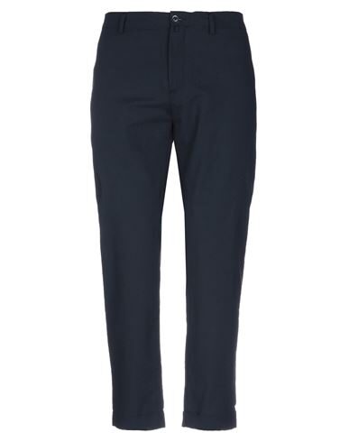 Yan Simmon Man Pants Midnight Blue Size 42 Cotton, Polyamide, Elastane In Blue