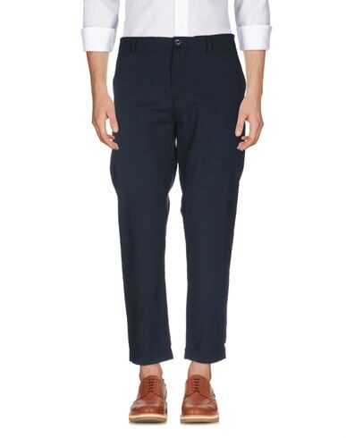 Yan Simmon Man Pants Midnight Blue Size 42 Cotton, Polyamide, Elastane In Blue