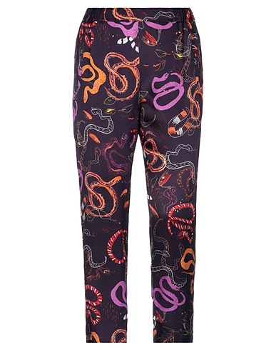 OTTOD'AME Casual trouser Dark purple 100% Viscose